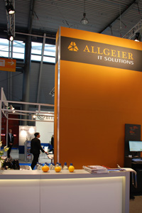 Allgeier Messestand